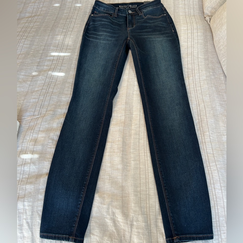 White House Black Market Dark Blue Jeans NWT